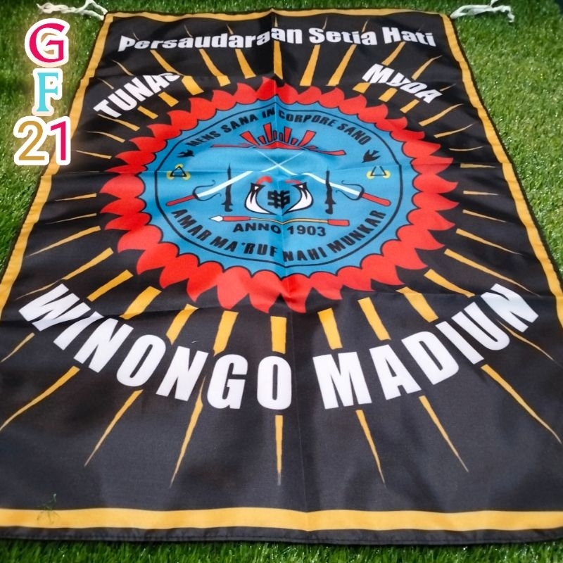 Bendera full Printing PERSAUDARAAN SETIA HATI WINONGO PUSAT MADIUN