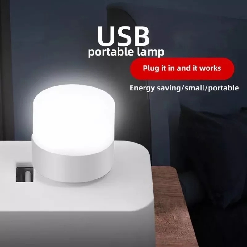 Lampu Mini LED USB Portable Light Lampu Baca Tidur