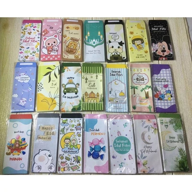 

JMall Amplop Mini / Medium / Panjang Idul Fitri / Ampao Lebaran Muslim / Ang Pao Random