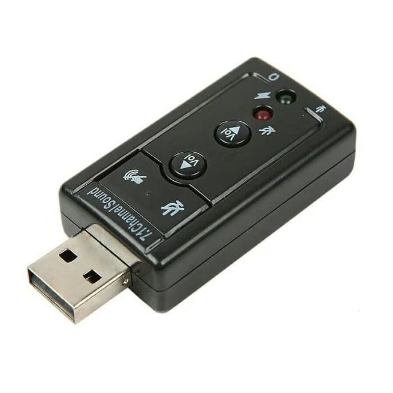 SoundCard USB Virtual Adaptor 7.1 Channel USB Sound Card