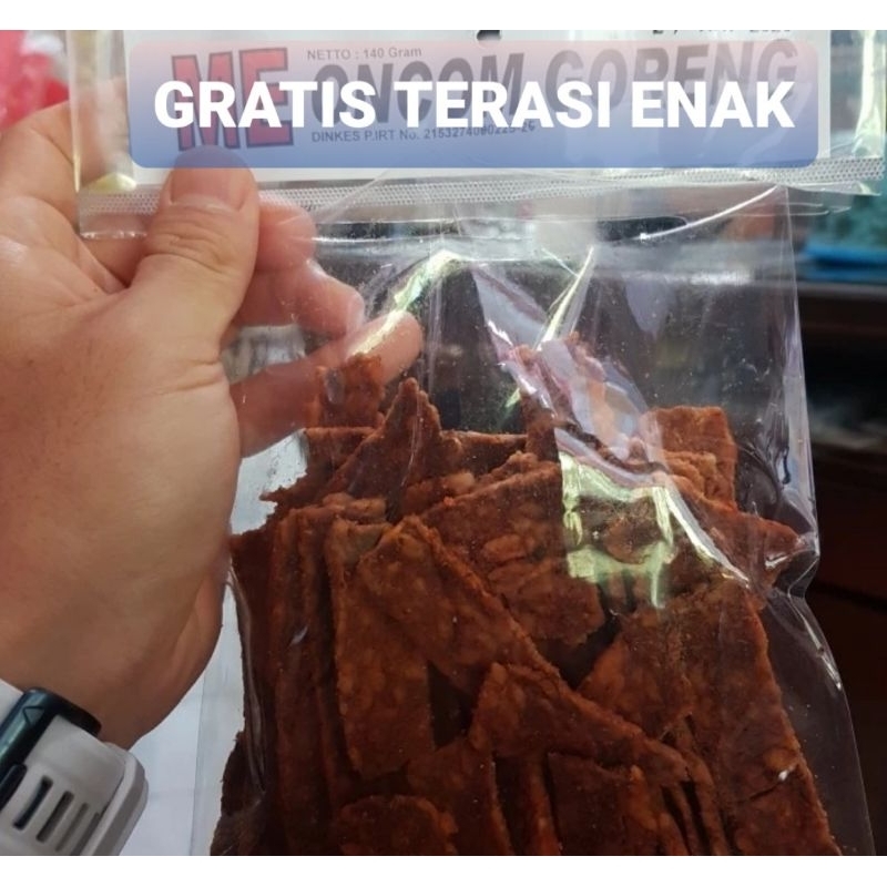 

Oncom goreng 140gram GRATIS terasi ENAK khas Cirebon