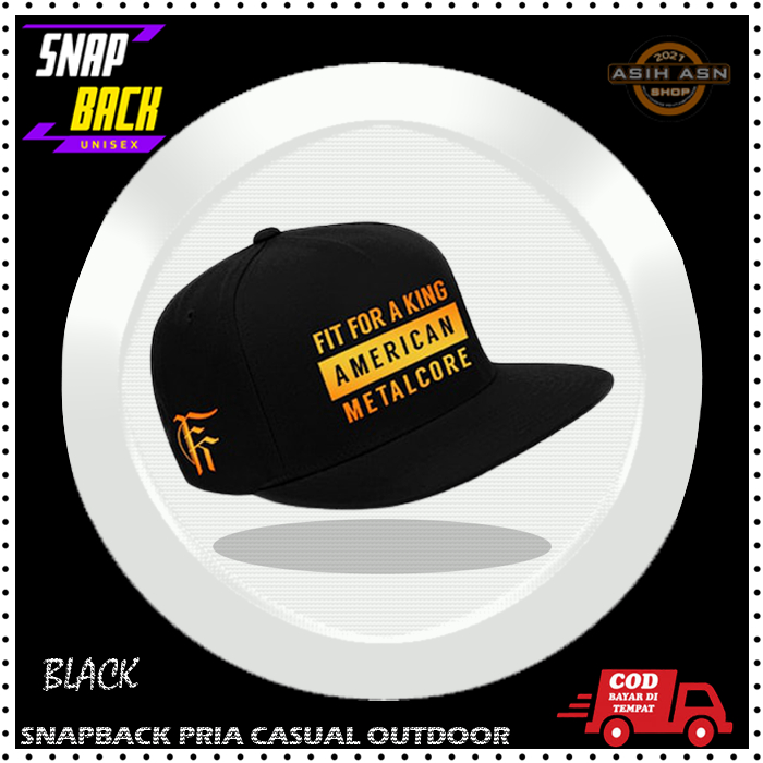 Topi Pria / Snapback Hat / Hip Hop / New Style / Topi Distro Pria Metalcore USA Navy Premium / Fashi