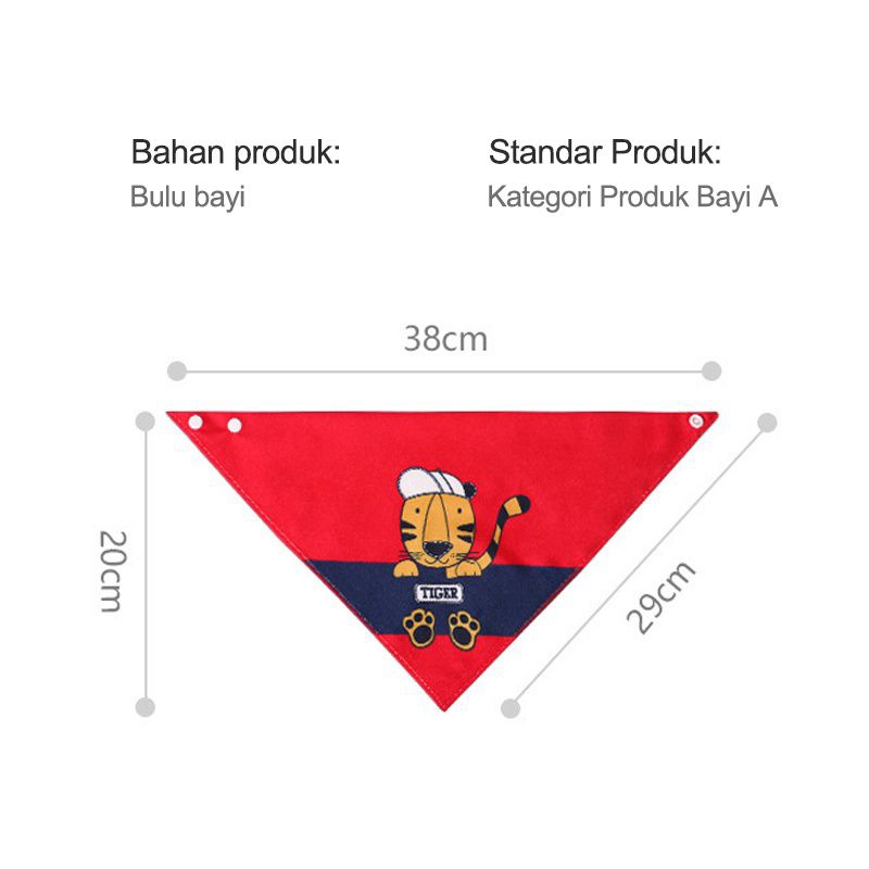 [rumahbayipdg] Celemek bayi water proof || slaber segitiga anak bayi high quality