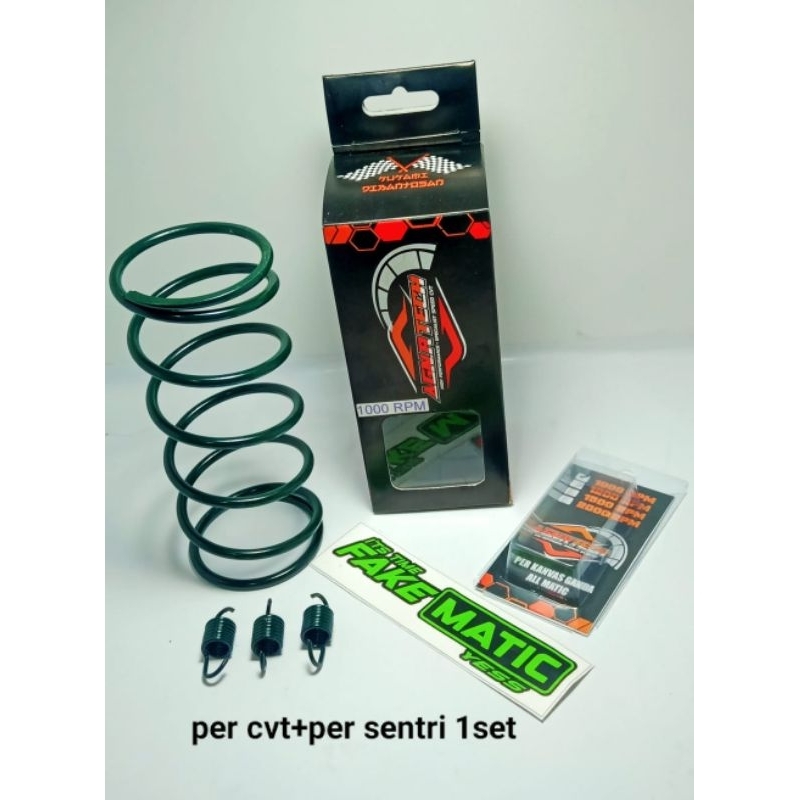 PER CVT RACING +PER SENTRI 1000 RPM- AGN.R TECH BEAT FI SCOPPY ESP GENIO PCX ADV SPACY VARIO 110 BEAT STREET BEAT-HIGH PERFORMANCE GOOD QUALITY SPRING GRADE A+