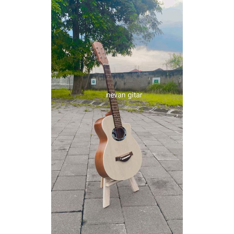 COD GITAR AKUSTIK ORIGINAL 3/4 TERMURAH ( PACING KAYU)