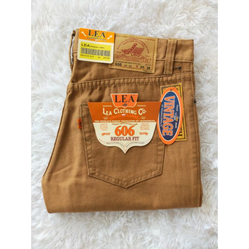 LEA Celana Jeans Panjang Standar Pria Original Size 28-38