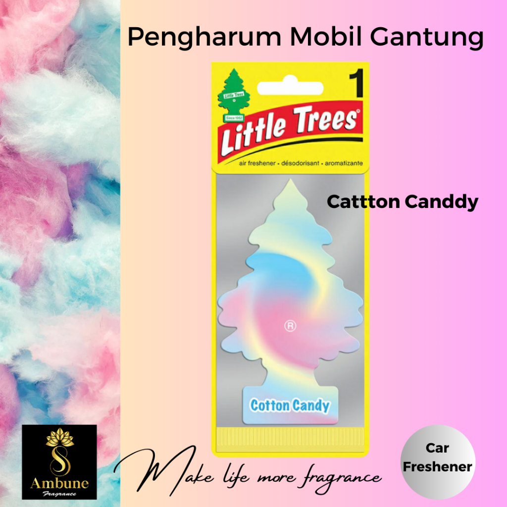 pengharum mobil gantung Catton Canddy Ambune