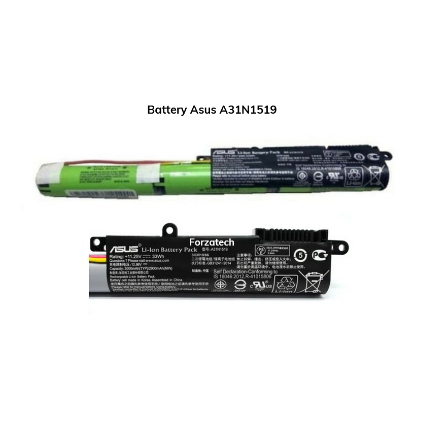 Baterai Asus F540 F540L F540S R540 R540L R540S X540 X540L X540S New Bergaransi