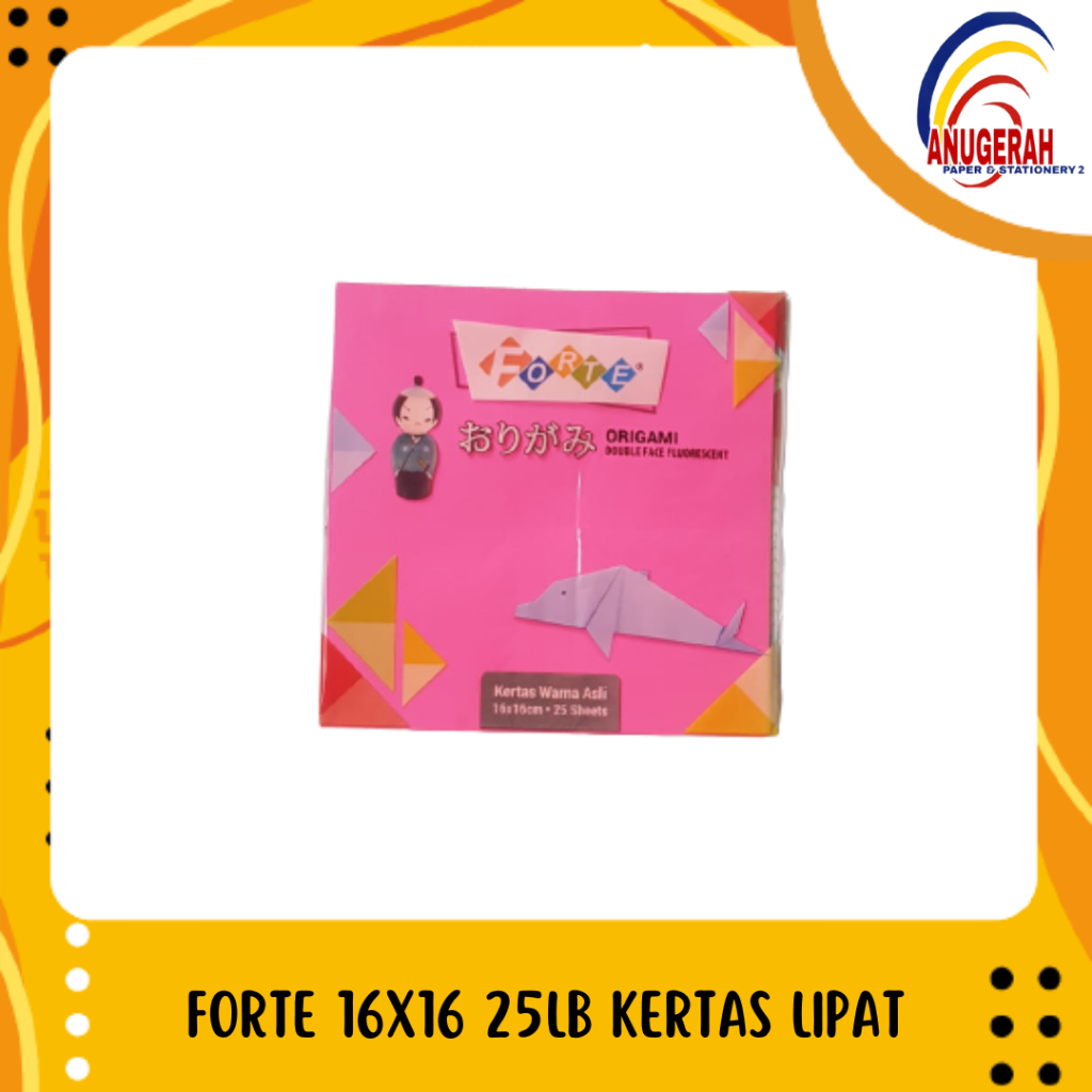 

FORTE 16X16 25LB KERTAS LIPAT (PCS)