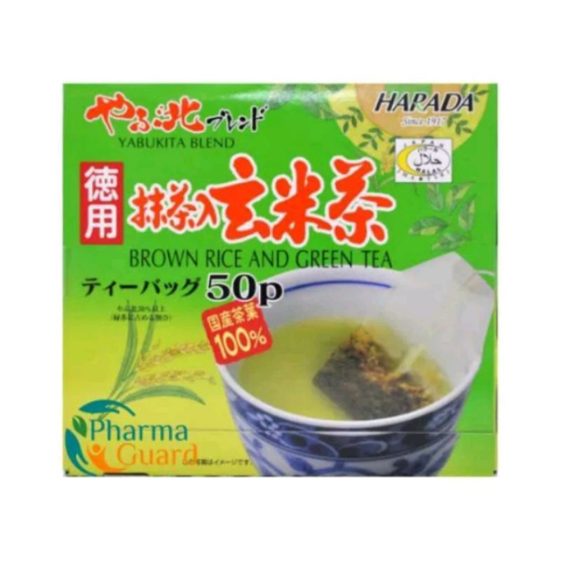 

Harada Brown Rice And Green Tea Hapada 50p