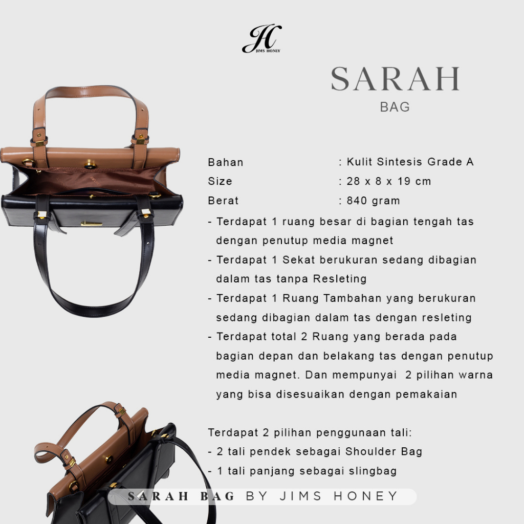 JIMS HONEY TAS WANITA SARAH BAG