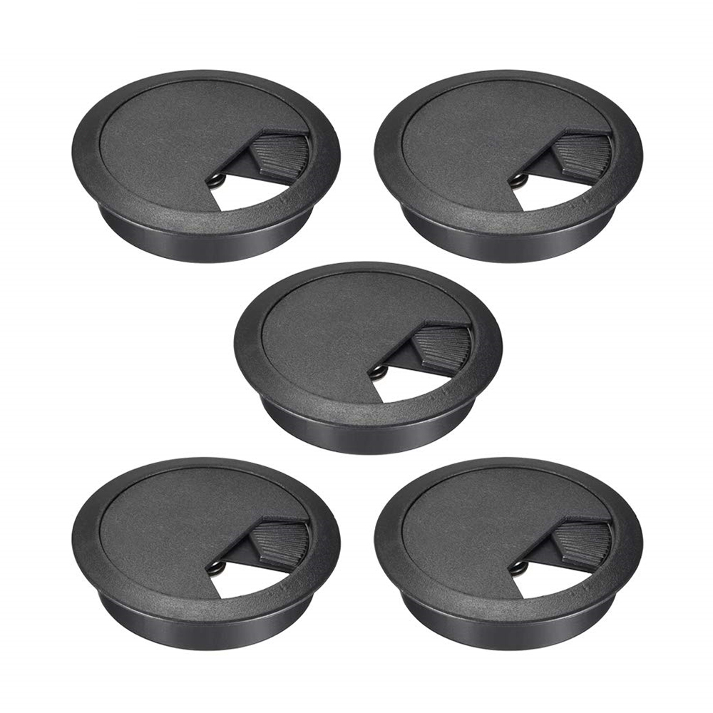 3Pcs/set 60mm Tutup Lubang Kabel / Lobang Kabel Meja / Grommet Cable / Tutup Lubang Kabel Meja