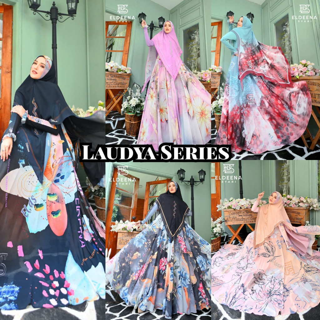 DRESS LAUDYA SERIES BY ELDEENA SYAR'I