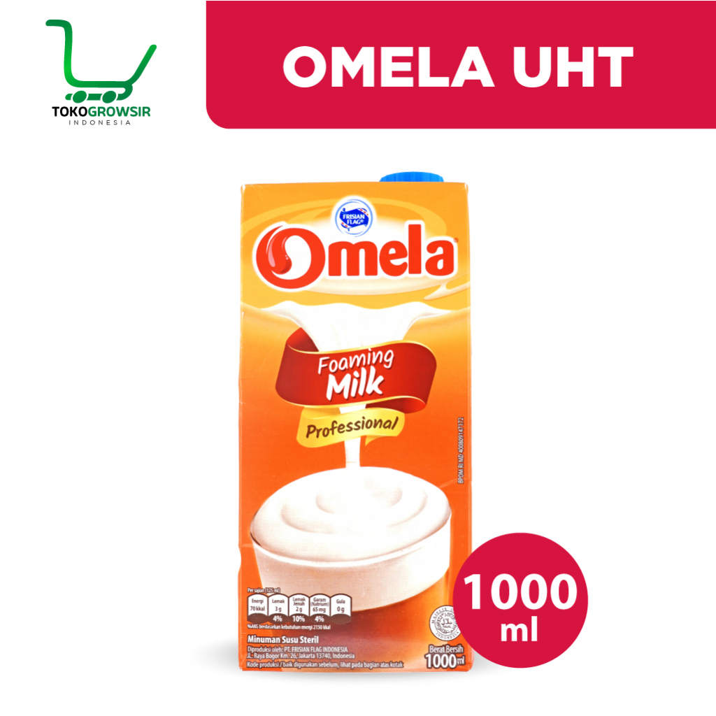 

Frisian Flag Omela Foaming 1000ml isi 12 Pack