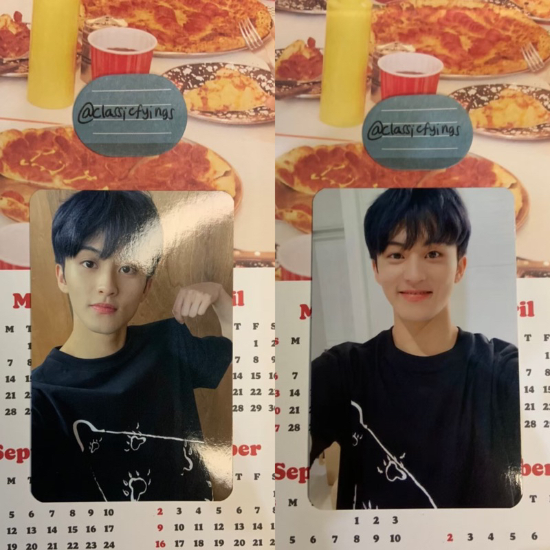 Mark Slow Acid PC Photocard AR Black Ver NCT 127 Want to Sell Sale WTS