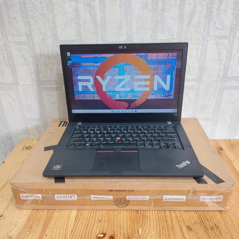 Laptop Lenovo Thinkpad A485 Amd Ryzen 5 Pro 2500 Ram 8Gb/dobledrive SSD 128+HDD 500Gb Amd Radeon Vega 8