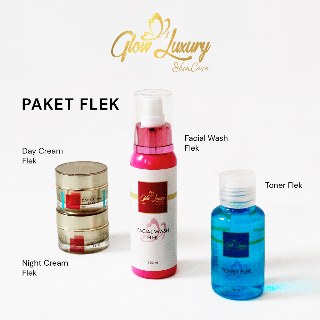 PAKET SERIES FLEK BASIC II GLOW LUXURY SKINCARE BPOM