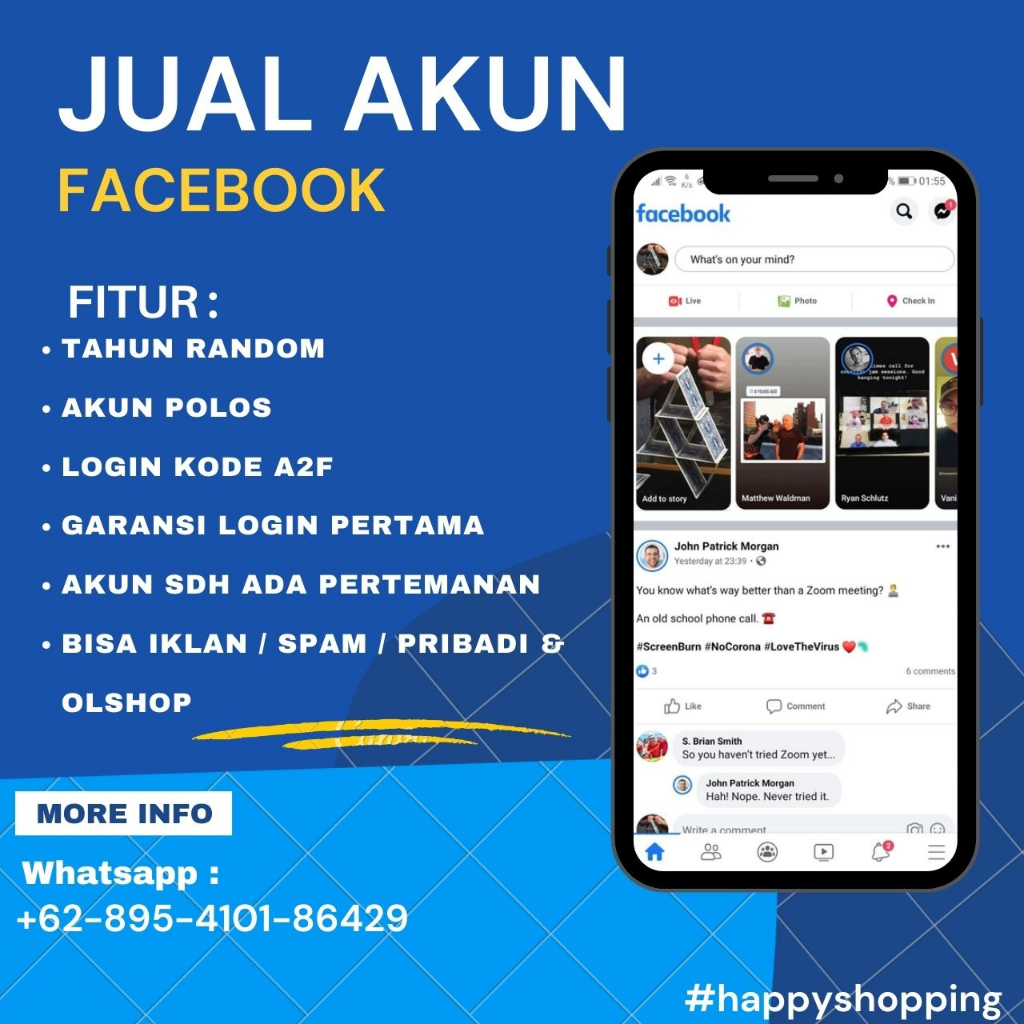 Jual Akun Fb Plus Fanspage Tua Dan Fresh