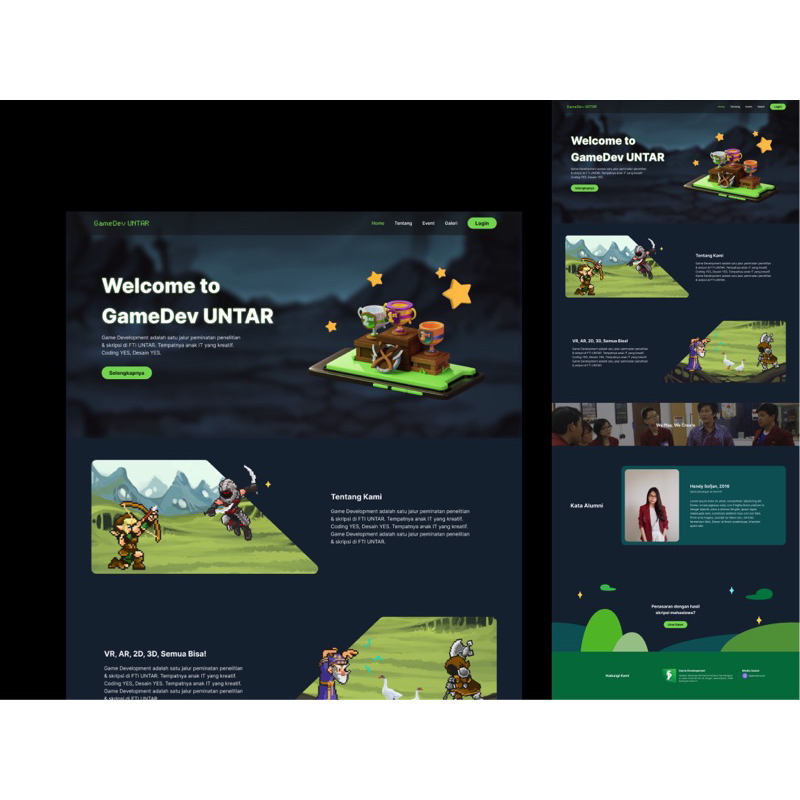 Jasa UI/UX Design - Web Design [Figma]
