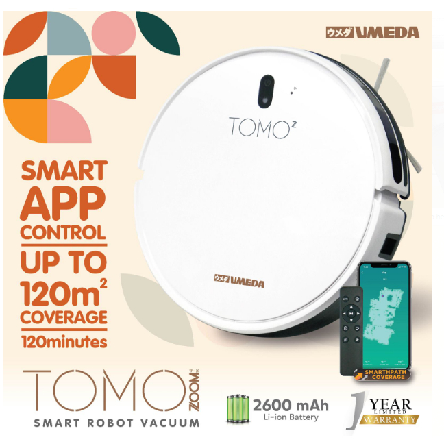 Umeda Tomo Zoom Robot Vacuum Cleaner
