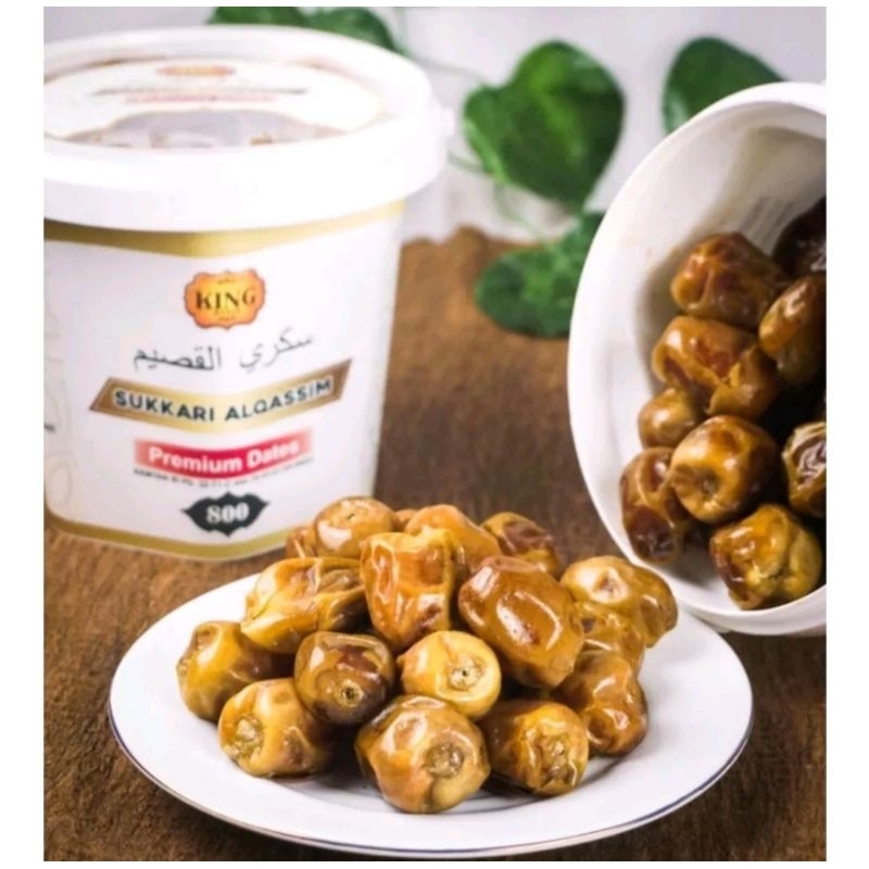 

KING DATES SUKKARI ALQASSIM 800 Gr - Kurma Sukari