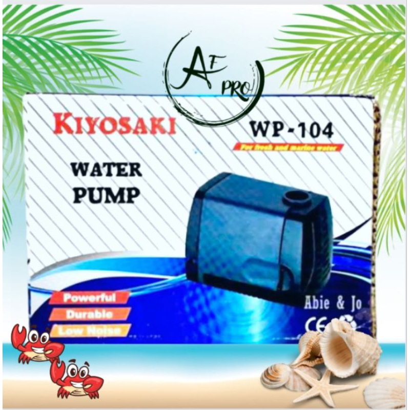 PROMO MURAH Pompa kolam hidroponik Aquarium KIYOSAKI WP 104