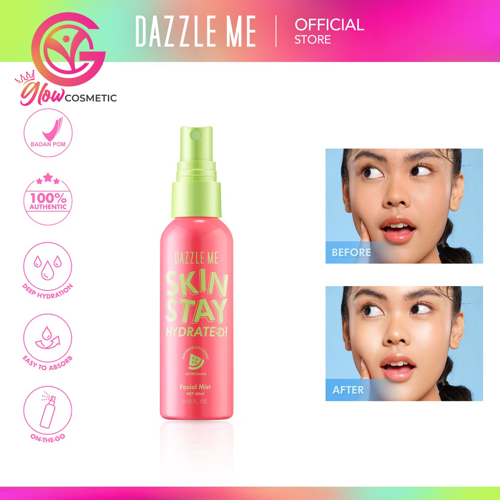 DAZZLE ME SKIN STAY HYDRATED! FACIAL MIST 60ml