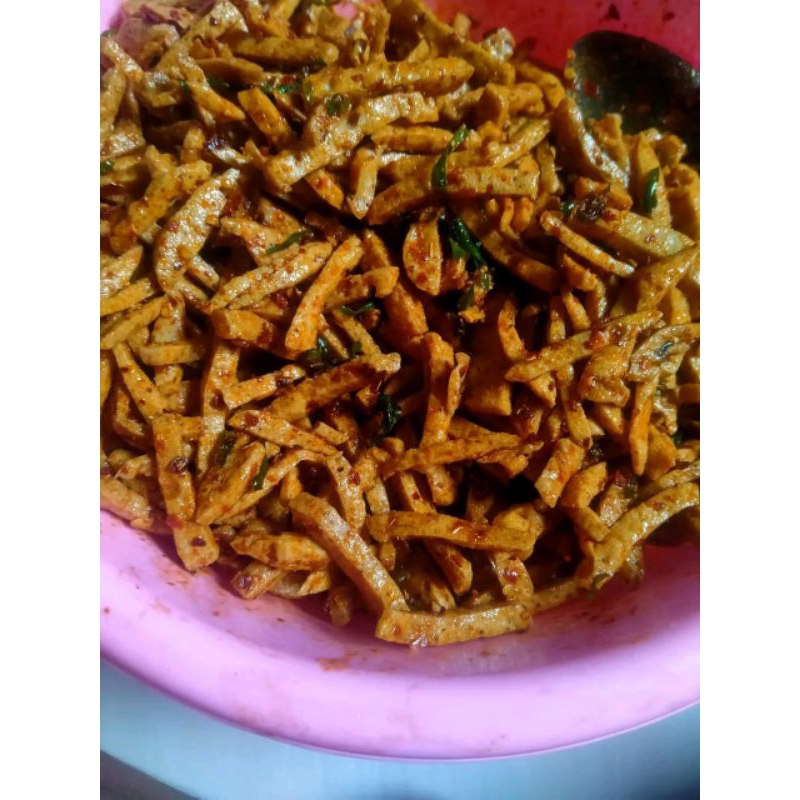 

basreng kriuk pedas daun jeruk 65 grm