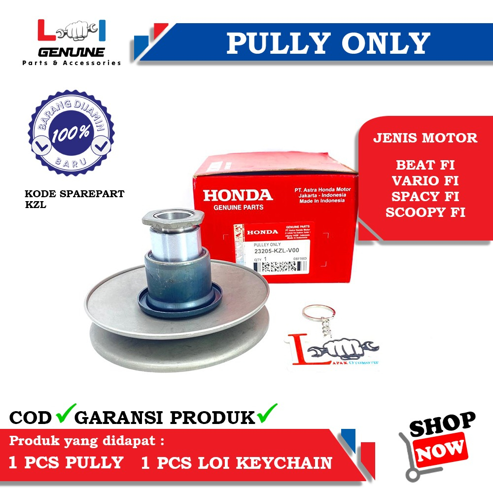 -LOI- PULLEY ONLY PULLY BEAT FI, SCOOPY FI, VARIO 110 FI