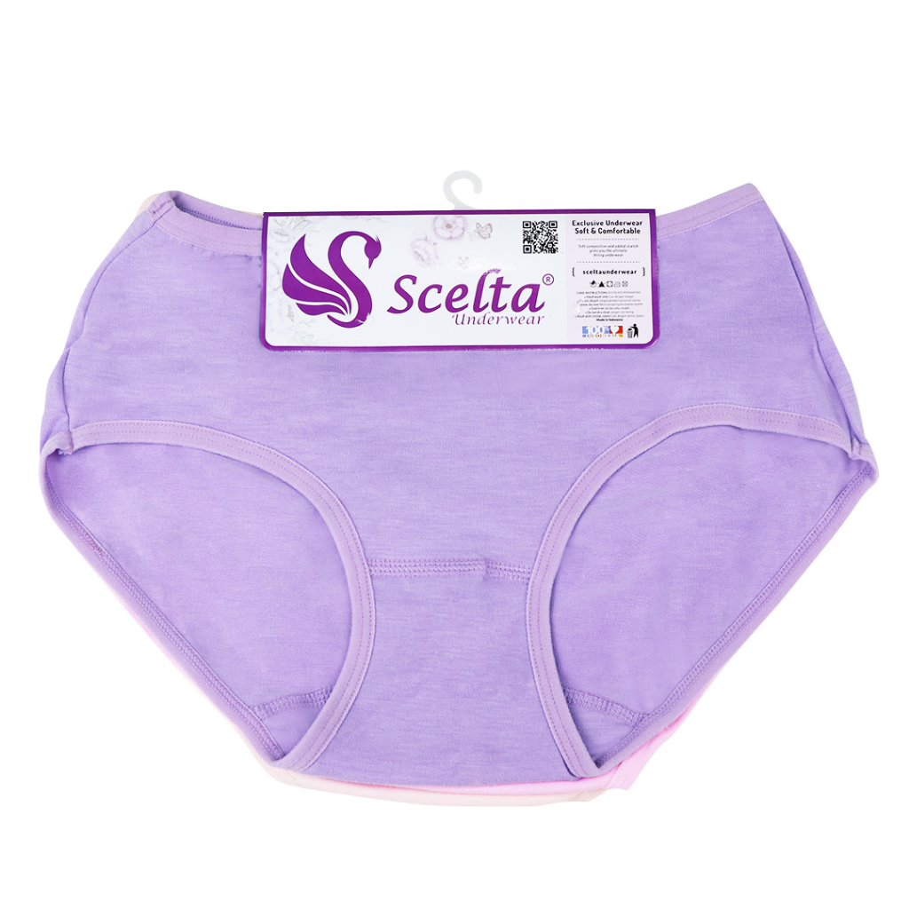 Scelta - 3Pcs Celana Dalam Wanita Basic Panty Cd Sc 421 Maxi thumbnail 2