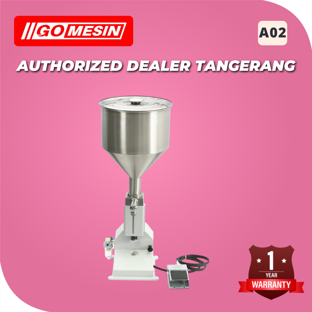 FILLING MACHINE GOMESIN A 02 A02 / MESIN PENGISI CAIRAN SEMI OTOMATIS