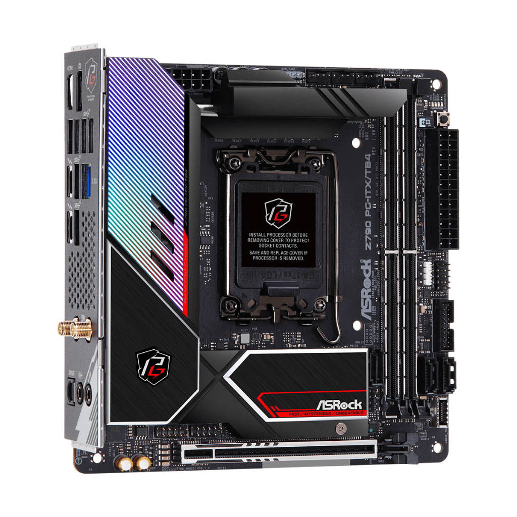 ASROCK Z790 PG-ITX/TB4 | MOTHERBOARD INTEL LGA1700 DDR5 M-ITX