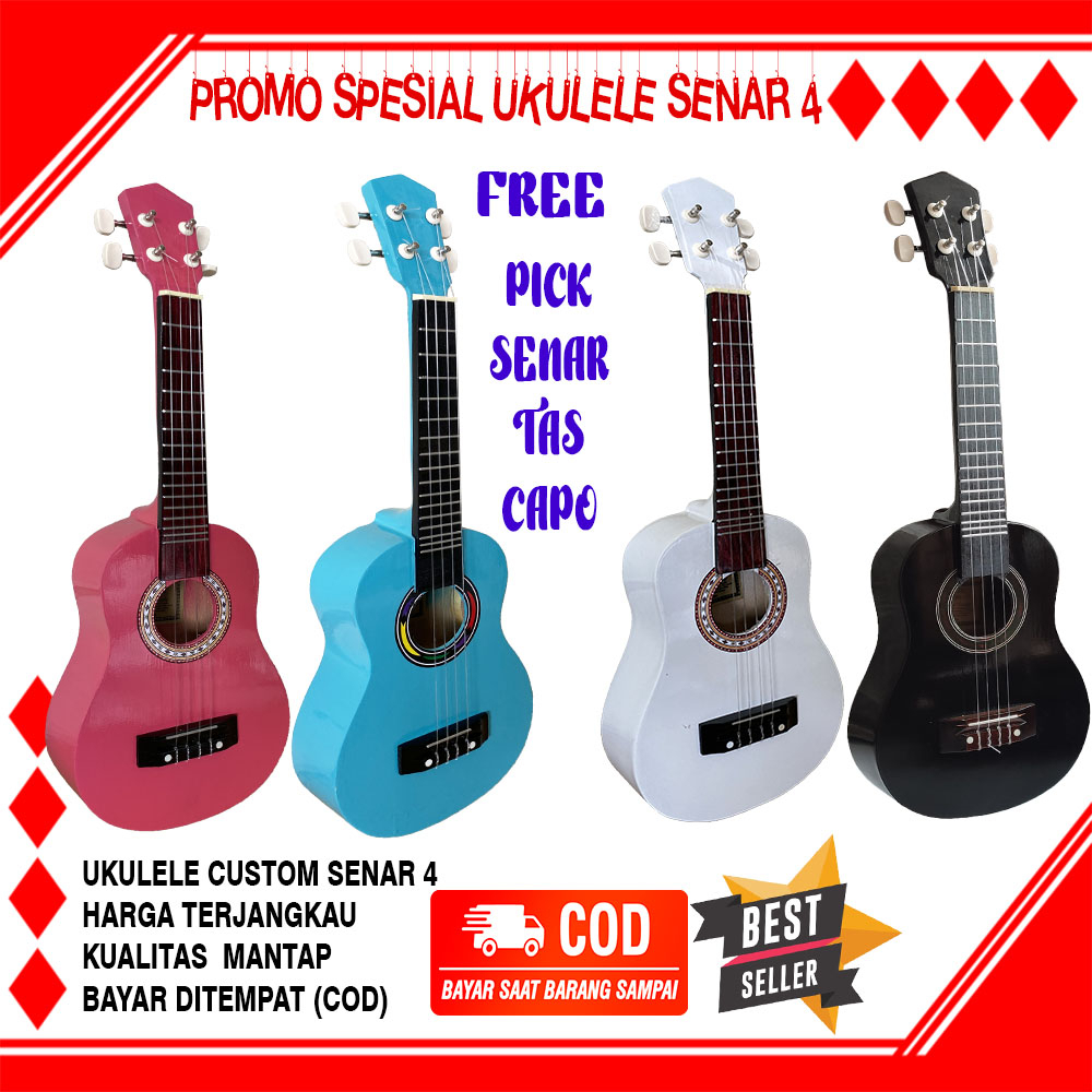 Ukulele Custom premium Lokal