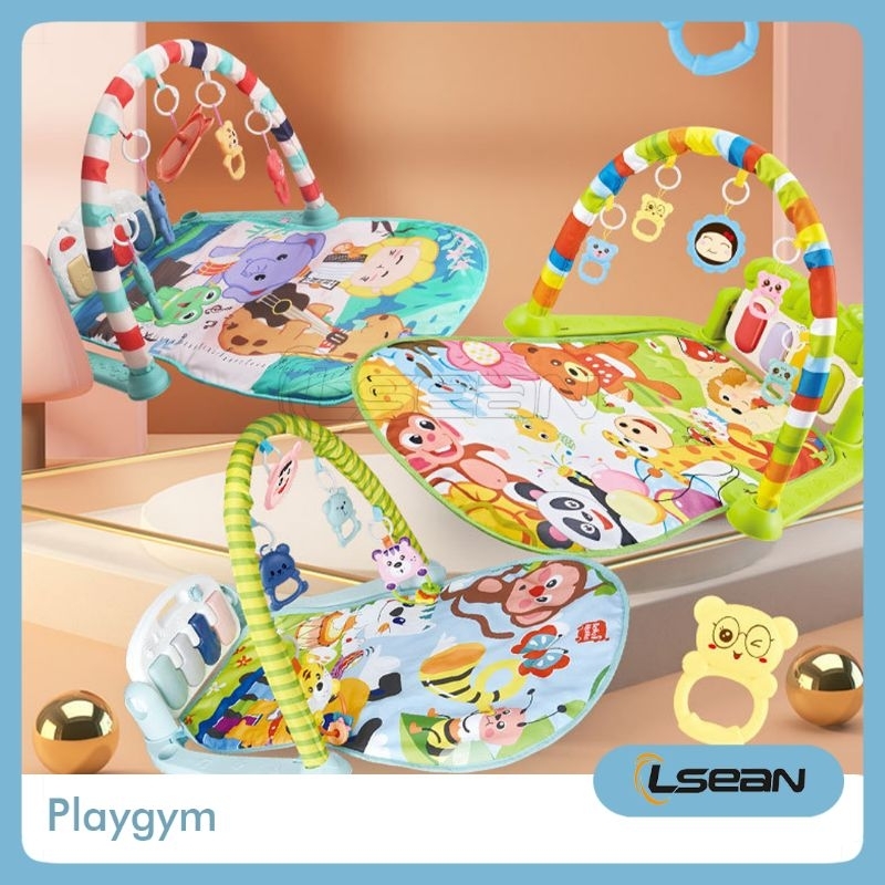 MAINAN PLAYGYM PLAYMATE MATRAS KARPET MUSICAL BAYI