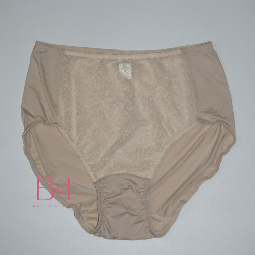 Spandex Lace Underwear Panty Lacey Celana Dalam CD Stretch Satin Panties High Waist