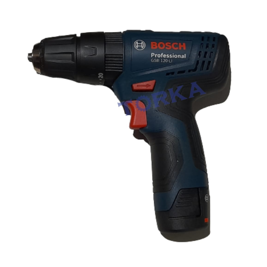 Bor Cordless BOSCH GSB 120-Li  gen 3 Bor Baterai Charge