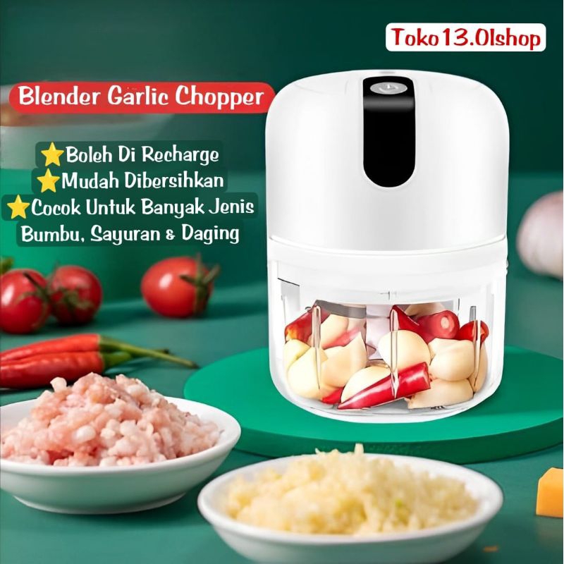 Blender Portable mini USB Food Chopper/Food Processor USB ⭐ Toko13 ⭐