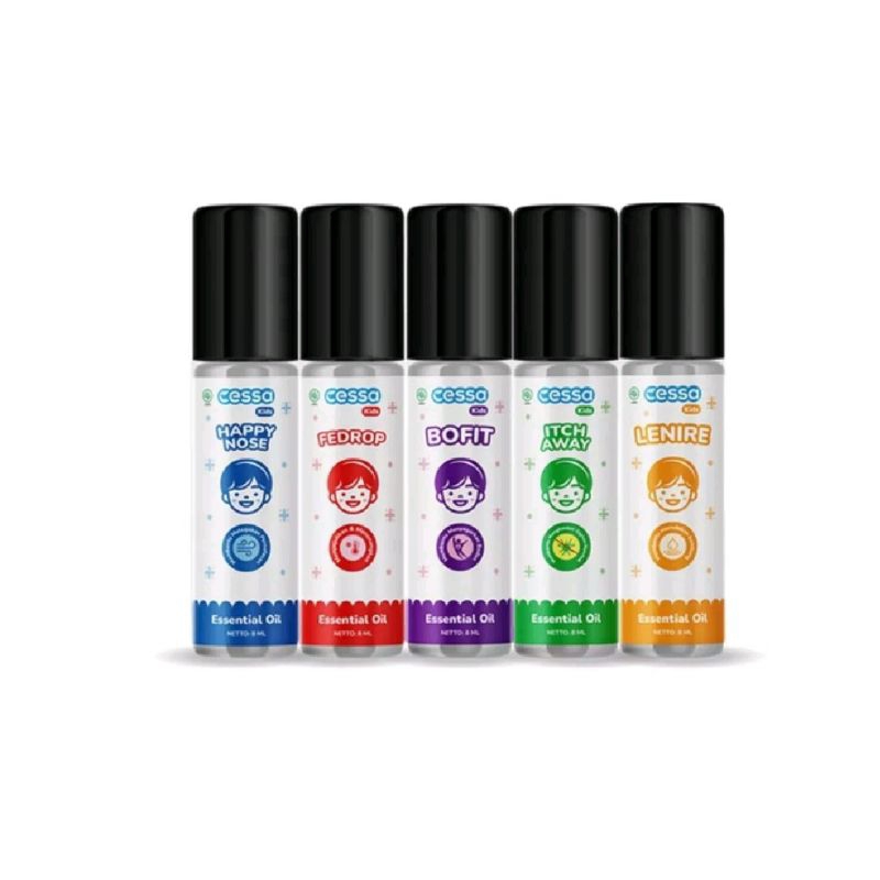 Cessa Baby Essential Oil 8ML Fever Drop Dan Cough n Flu Tahun Penurun Demam dan Pereda Batuk Flu Bay