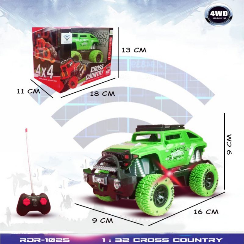 Mainan Remot Kontrol Anak, Mainan Remot Control, RC Jeep Offroad Mainan Anak Mobil Mobilan Remote Co