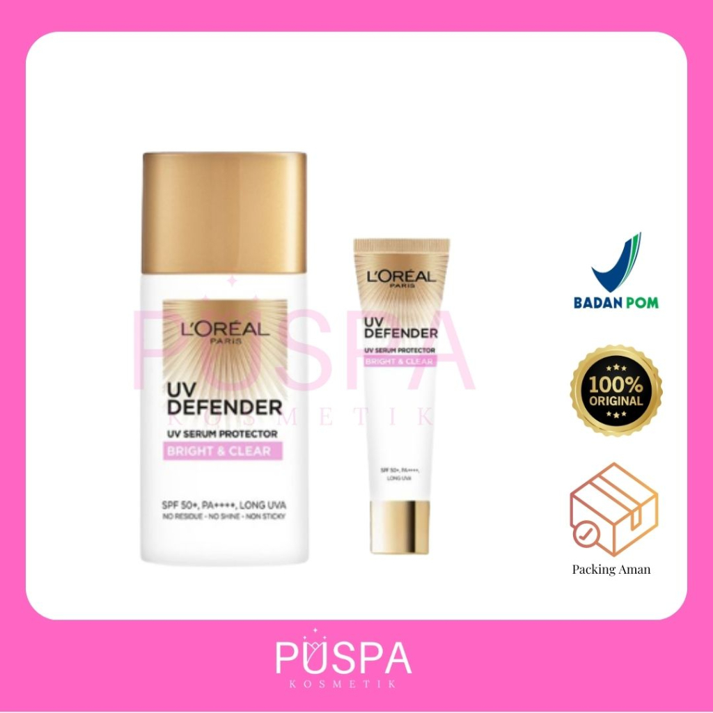 L'OREAL UV Defender Bright & Clear SPF 50+ PA++++