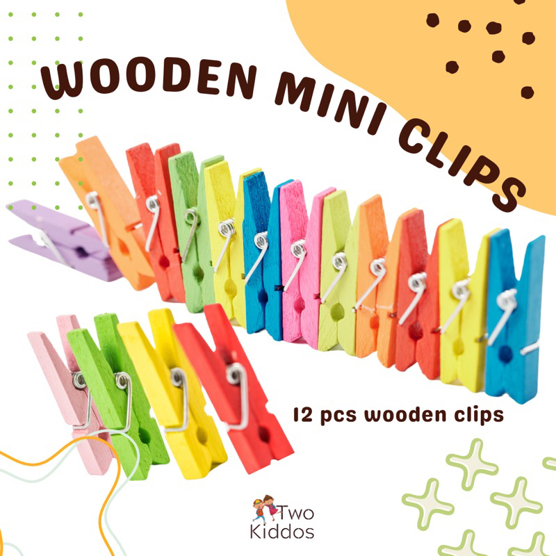 

MINI WOODEN CLIP JEPITAN KAYU KECIL