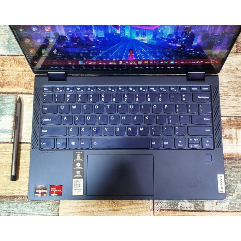 LAPTOP LENOVO YOGA 6 13ARE05 RYZEN 5 PRO 4650U RAM 16 GB