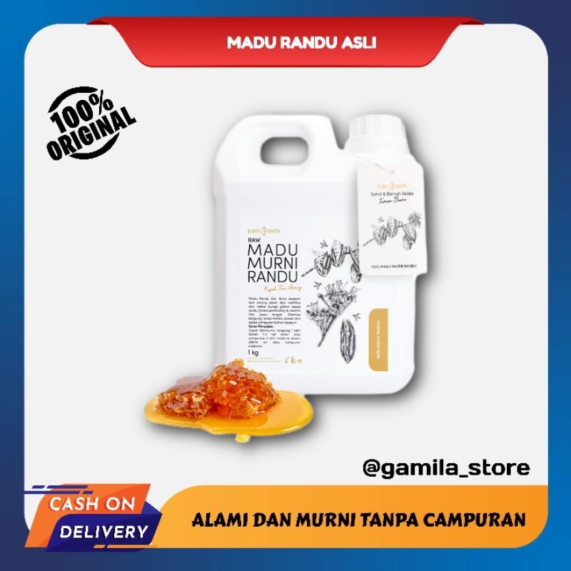 

Madu Murni Asli Tanpa Campuran Isi 1 Kg Madu Randu Asli Nusantara