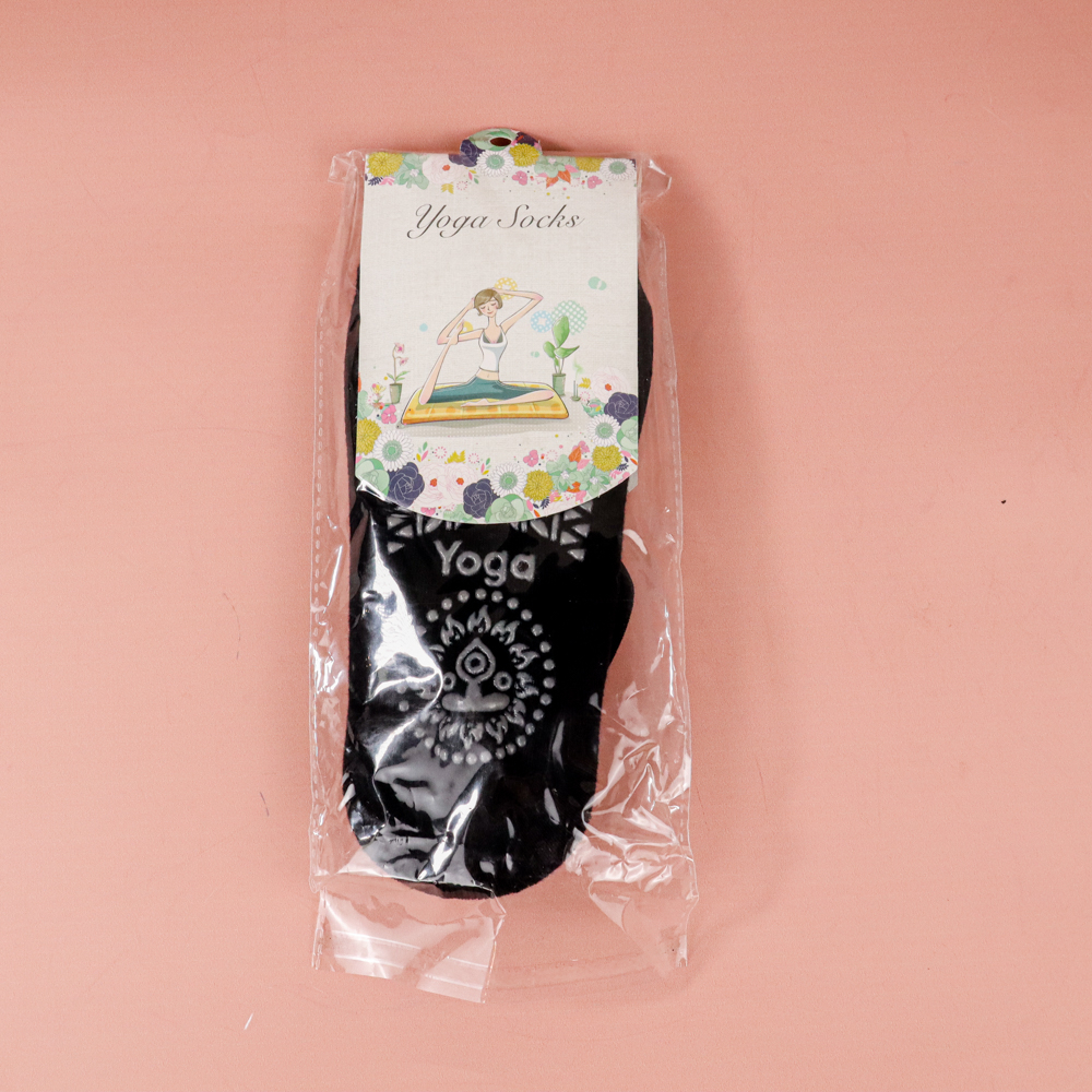 Kaos Kaki Yoga Ballet Anti Slip - HY037 - Black