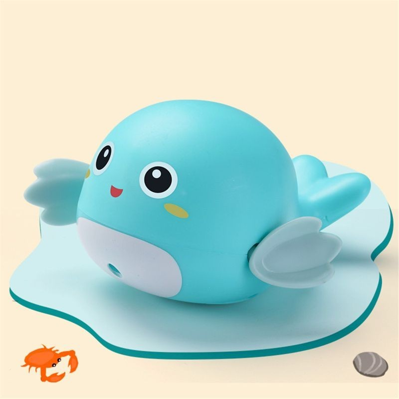 Mainan Ikan Paus Berenang Whale Bath Toys - Teman Mandi Anak