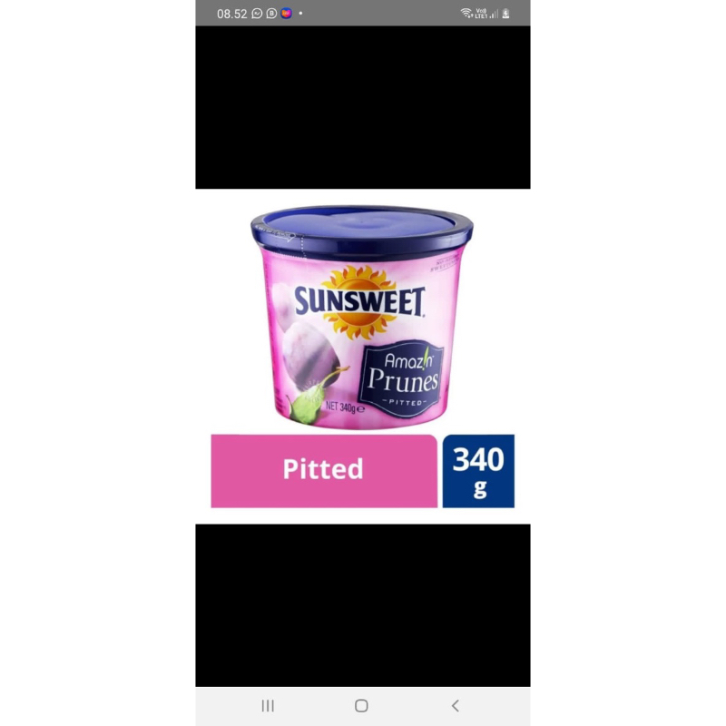 

SUNSWEET PRUNES KERING 340GR CUP, CAMPURAN CAKE/ICE CREAM DLL