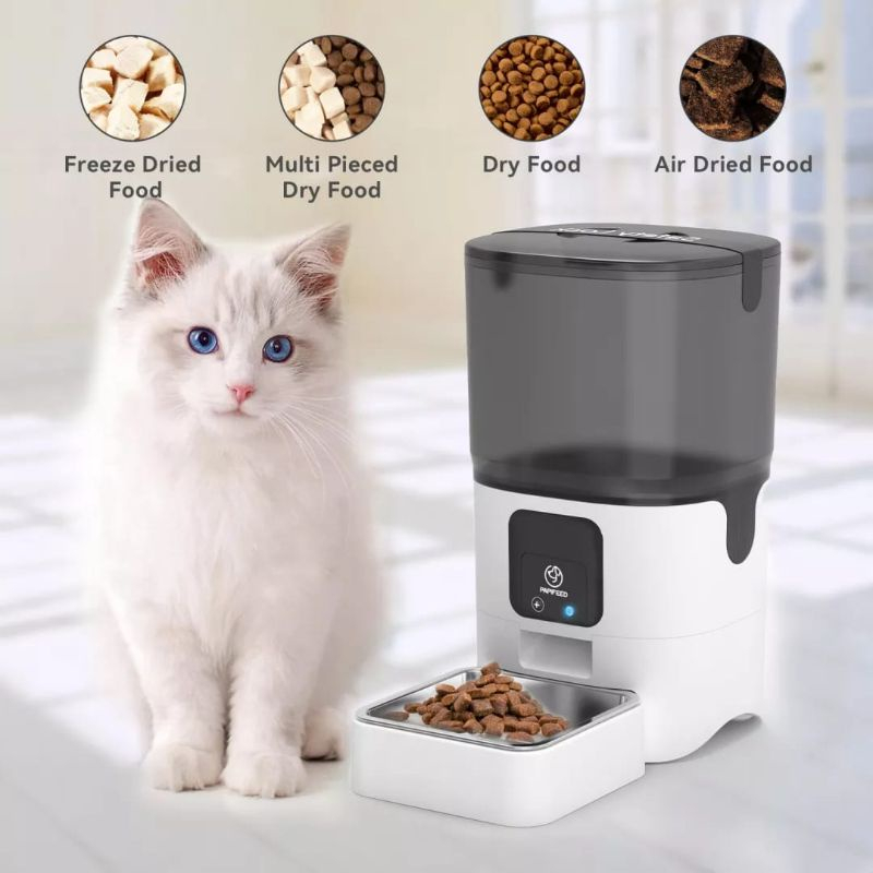 ⚡App+Wifi+Remote Control⚡ Automatic Pet Feeder Dispenser Kontrol Jarak Jauh Smart Pet Feeder Timed Quantification 3 liter Smartlife APP