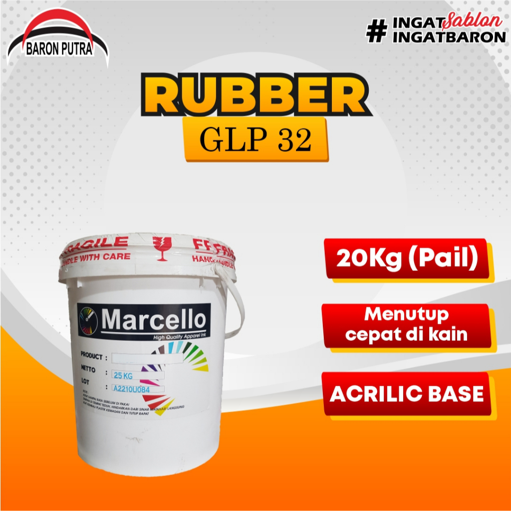 

RUBBER GL 32 PAIL (25KG)