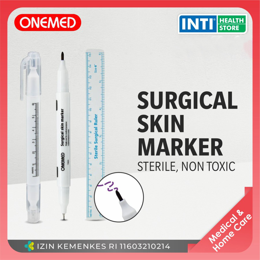 Spidol Operasi Steril | Spidol Steril Medis Operasi | Surgical Skin Marker Onemed