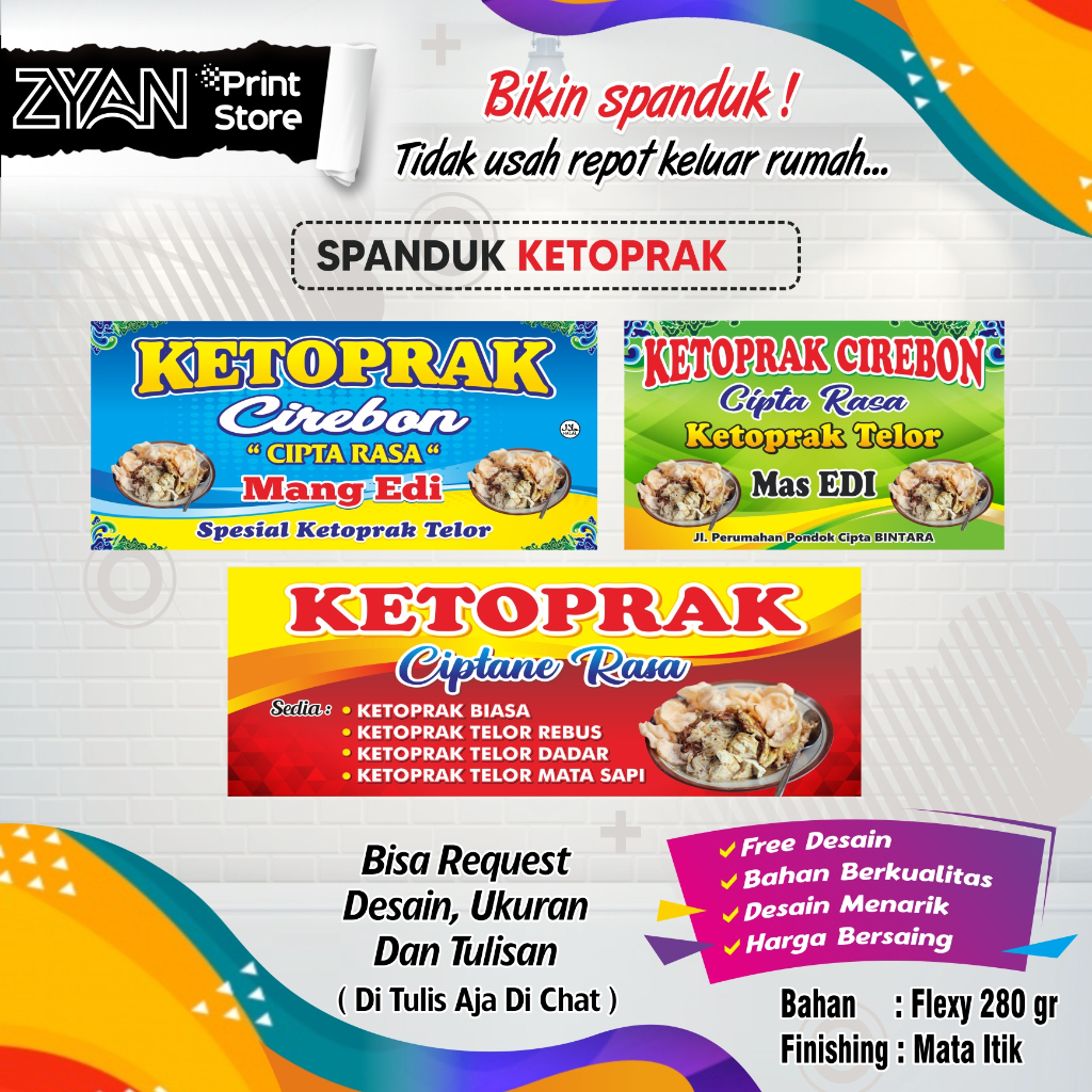 SPANDUK BANNER KETOPRAK